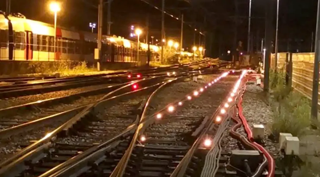 Auscultation des voies ferrées du RER B