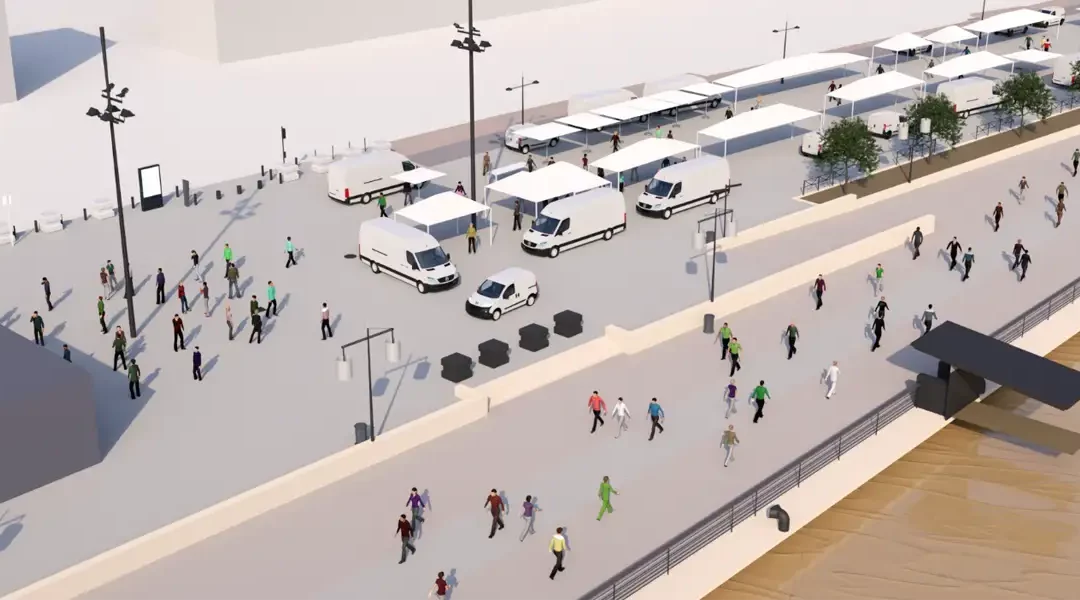 Relevé et Modélisation 3D des Quais pour Enedis